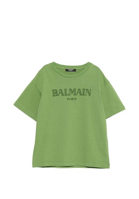 T-shirt con logo BALMAIN KIDS | BY8P51 Z3672743